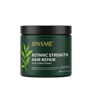 Acondicionador Nutritivo y Reparador de Marca Privada 360ml con Aceite de Argán Marroquí y Ácido Hialurónico, Crema Hidratante para Cabello Normal OEM ODM - Product Image 1