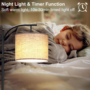 โคมไฟตั้งพื้นผ้า LED ใช้ในบ้านโคมไฟตั้งพื้นดีไซน์ใหม่หรูหราควบคุมผ่านแอปอัจฉริยะโคมไฟตั้งพื้นดีไซน์ใหม่ - Product Image 4