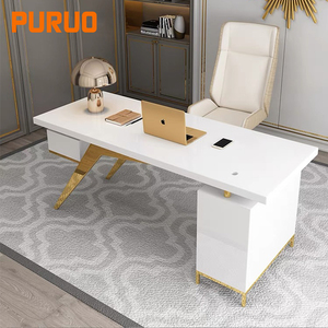 Puruo mới đến văn phòng bằng gỗ Bàn Máy Tính Bảng Máy Tính deak - Product Image 2