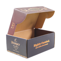 Caja de envío duradera de embalaje moderno y elegante Caja de papel de marca personalizada para productos de moda