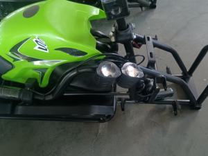 QIQU Safe Winter Entertainment 1000W Power pour enfants et adultes Family Fun 2 Seater Parent-enfant Motoneige électrique Touring Trail - Product Image 3