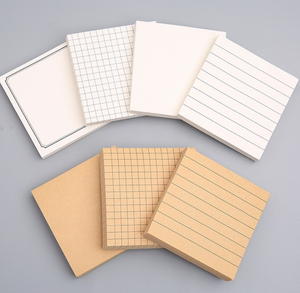 Lined Loose Leaf Memo Pad Kraft <strong>Sticky</strong> <strong>Notes</strong> 100 Sheets - Product Image 2