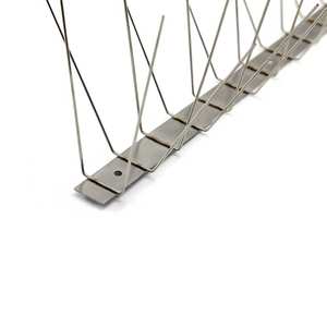 Pointes de dissuasion pour pigeons de 1m de long Pointes <span class=keywords><strong>anti</strong></span>-oiseaux à souder en acier inoxydable pour le contrôle des oiseaux - Product Image 6