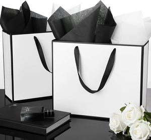 Custom Luxury Recyclable Heavy-Duty Perfume Cosmetics Skin Care Gift Paper <b>Bags</b> with Personalized Logo and Tote Shopping Design - Product Image 4