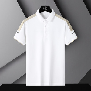 Polo d'été à manches courtes pour <span class=keywords><strong>homme</strong></span>, T-shirt fin à col revers, respirant, décontracté et tendance - Product Image 2