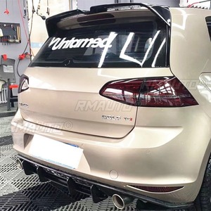 Para Volkswagen Golf 7 GTI V2 Style, Kit de Carrocería con Difusor y Protector de Parachoques Trasero, Cubierta de Parachoques, Pieza de Tuning - Product Image 5