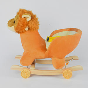 Vente chaude Enfants Bébé <span class=keywords><strong>Lion</strong></span> En Peluche Chaise À <span class=keywords><strong>Bascule</strong></span> Jouets <span class=keywords><strong>Cheval</strong></span> À <span class=keywords><strong>Bascule</strong></span> Ride sur Jouet Animaux - Product Image 3