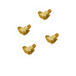 Custom Brass Stamping Finger Contact Gold Plating Earphone <strong>Part</strong> SMT Packing High <strong>Precision</strong> Tolerance 0.01mm OEM Brand ISO9001 - Product Image 1