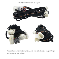 Système d'Alarme Voiture EASYGUARD CAN BUS avec PKE Démarrage Mains Libres, Démarrage à Distance, Plug & Play, Compatible Voitures Toyota avec Bouton Démarrer/Arrêter