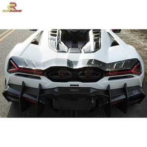 MSY Style Dry Carbon Fiber Body Kit for Lambo Revuelto 2014-2018 <b>Car</b> Bumpers Hood <b>Diffuser</b> Spoiler Side Skirt - Product Image 6