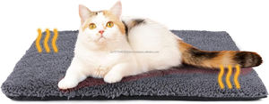 Washable Self Warming <b>Cat</b> Bed Self Heating <b>Cat</b> Dog Mat Extra Warm Thermal Pet Pad Mat with Removable Cover for Indoor <b>Outdoor</b> - Product Image 3