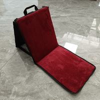 Tapis de prière portable pliable avec dossier de soutien lombaire 2026 – Tapis de prière islamique rembourré avec dossier intégré