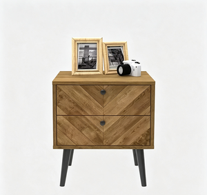 Ensemble de meubles de chambre minimalistes : armoires de rangement, commode, table de <span class=keywords><strong>chevet</strong></span>, <span class=keywords><strong>cube</strong></span> de rangement - Product Image 4