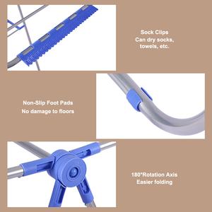 Butterfly <strong>Clothes</strong> <strong>Airer</strong> <strong>Folding</strong> Collapsible <strong>Clothes</strong> Drying Rack Steel <strong>Clothes</strong> Drying Rack in Small Space - Product Image 6