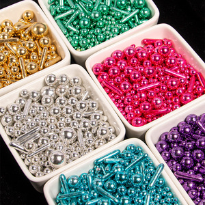 Vente flash : Perles de sucre colorées comestibles 1 kg 5 kg, décorations pour gâteaux, outils de décoration de pâtisserie, ingrédients pour la décoration de pâtisserie - Product Image 2