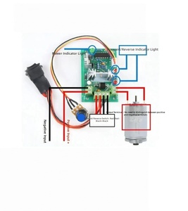 CCM2 ミニチュア <span class=keywords><strong>DC</strong></span> 減速モーター小型モーター速度制御 PWM コントローラー 12V24V 正逆スイッチ <span class=keywords><strong>DC</strong></span> 10-36V150W5A - Product Image 3