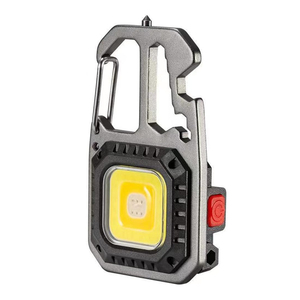 Lampe de poche tactique magnétique rechargeable à LED COB portable, étanche, avec porte-clés USB, lumineuse, de poche, pour le camping - Product Image 1