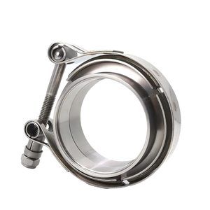 Collier de serrage en V en acier inoxydable 304 pour tuyau d'échappement, collier de serrage à dégagement rapide, vente en gros directe d'usine - Product Image 1