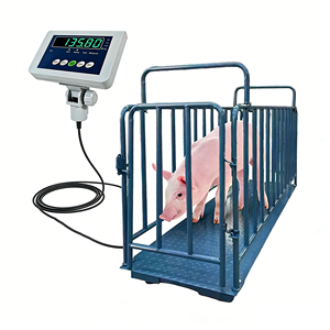 <span class=keywords><strong>Balance</strong></span> au sol numérique de 3 tonnes de capacité maximale, 1*1,5 m, pour peser les animaux, Balanzas Ganadera avec clôture de 80 cm de hauteur - Product Image 1
