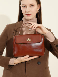 2025 Spring Summer Genuine Leather Crossbody <b>Bag</b> Women Fashion Shoulder <b>Tote</b> Handbag High Quality - Product Image 3