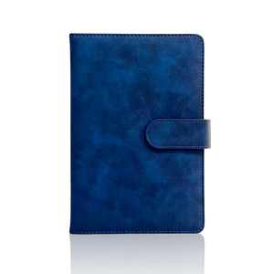 Carnet en cuir PU à rabat magnétique personnalisable, couverture souple durable, tailles personnalisées A5 A6 B5 - Product Image 3