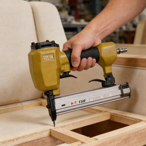 مسدس تثبيت مسامير هوائي 10-30 مم F30 18GA من الفولاذ للنجارة والتنجيد، أداة تثبيت بتشطيب ألومنيوم - Product Image 3