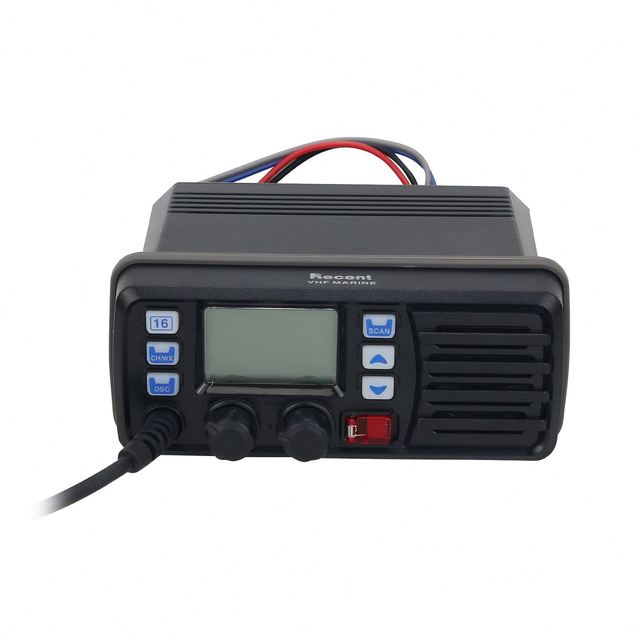 RS-507MG 25W VHF Mobile Transceiver Marine Transceiver with Built-in GPS Module + Programming Cable