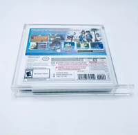 Étui de présentation en acrylique personnalisé moderne et transparent pour jeux vidéo SNES ou N64 en boîte