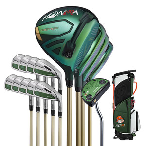 Ensemble de clubs de golf pour hommes <span class=keywords><strong>HONMA</strong></span> X MALBON Co-brandé MALBON PERFORMANCE, comprenant un putter, 4 clubs de bois et 9 clubs de fer - Product Image 6