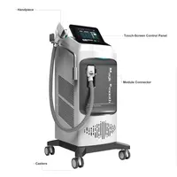 Permanent Alexandrite Micro Channel Ice Depilation Electrolysis Epilator Diode Laser Hair Removal Machine