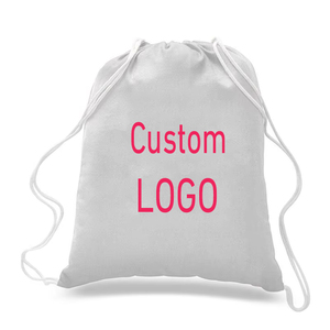 Custom Large Capacity Polyester Drawstring Backpack for Sports Travel Zipper Mesh Pockets for Gym Use Promotional Sportpacks