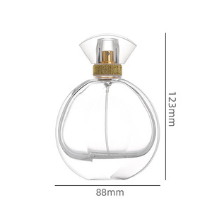 Botella de recarga de fragancia transparente 30ml 50ml Botellas de spray de vidrio Cosméticos Embalaje vacío Uso difusor al por mayor - Product Image 3