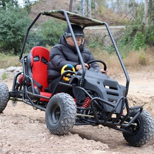 <span class=keywords><strong>Kart</strong></span> à pédales LNA à deux places, 125cc, pour l'aventure en duo dans le jardin - Product Image 2