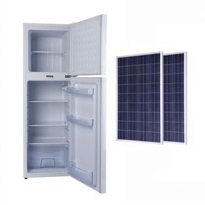 Mini Refrigerador Solar de Acero Inoxidable de 142L, Nuevo y Popular, 220V 60Hz - Product Image 1