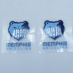 YC bền vững 3D Silicone logo nhãn dính TPU các bản vá lỗi và cao su quần áo phù hợp với vá thân thiện với môi silikon logologo - Product Image 4