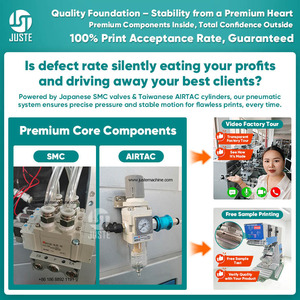 Macchina tampografica a doppia testa stampante a tampone verticale con scarico a 2 colori per bicchieri da birra nastro in Nylon quadrante dell'orologio con manico in legno - Product Image 3