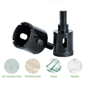 6-150 mét cao MN thép brazed kim cương lõi khoan <span class=keywords><strong>bit</strong></span> kim cương lỗ Saw cho khô hoặc ướt khoan trên sứ gốm gạch Granite - Product Image 6