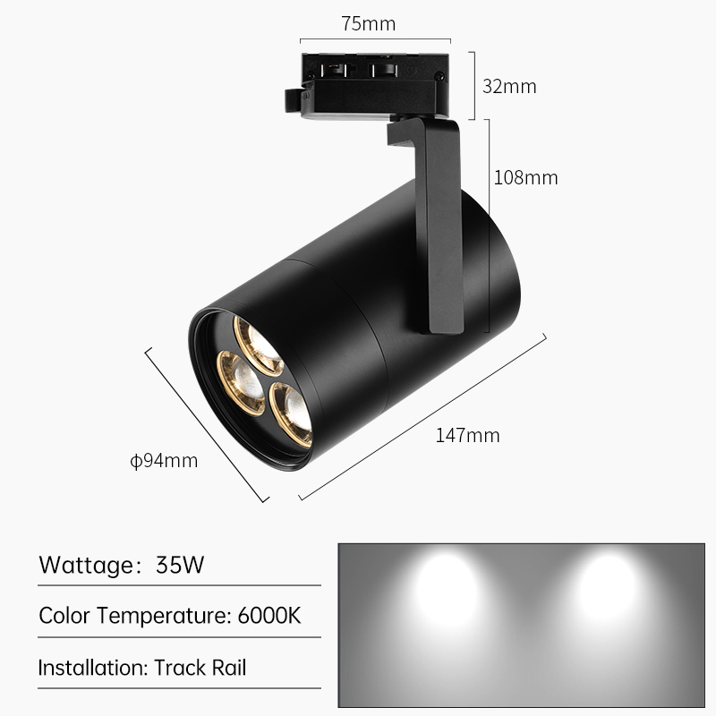 35W-6000K-TRACK