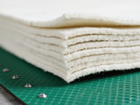 Coussin et rembourrage de dossier en feutre de laine 1-60 mm, teignable, étanche, antichoc, confortable et durable