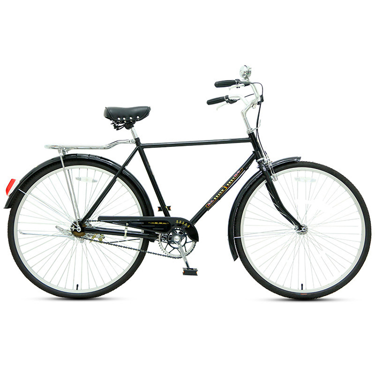 China high quality vintage steel 28 inch black women city bike bicycle