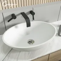 Cpingao İtalyan tarzı banyo lavabo tezgahı el lavabo
