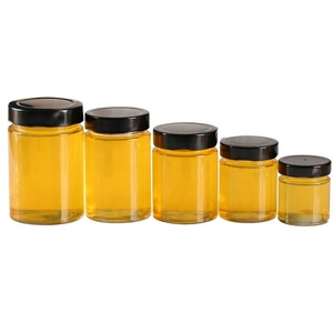 Barattolo rotondo per la conservazione degli alimenti con bottiglia di salsa di frutta al miele con coperchio 1oz 3oz 6 Oz 12 Oz 16oz 26oz coperchio per <span class=keywords><strong>cucina</strong></span> da campeggio in vetro ad alta copertura> 10 - Product Image 1