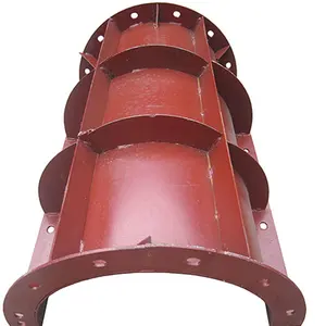 La parete della colonna del metallo del calcestruzzo forma la soluzione-sistema modulare riutilizzabile della cassaforma della chiusura del prefabbricato della struttura d'acciaio del metallo