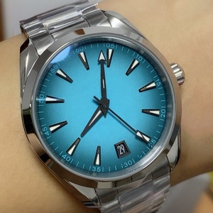 นาฬิกาข้อมือผู้ชายหรูหราจับเวลาการเคลื่อนไหว8900เครื่องจับเวลาแบบ Super vsf Aqua Terra worldtimer - Product Image 2