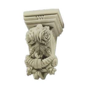 Corbeau d'ange en fibre de verre de conception moderne de haute qualité en stock d'énormes corbeaux sculptés extérieurs WPC corbeaux hôtels moulures en bois PU - Product Image 3