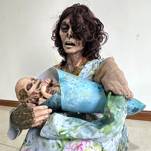 Décoration animatronique électrique de <span class=keywords><strong>zombie</strong></span> fantôme d'horreur pour centres commerciaux, espaces publics, aéroports, garderies, écoles - Product Image 4