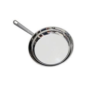 Nuevo diseño, gran oferta, precio bajo, utensilios de cocina personalizados, accesorios de cocina, sartén de acero inoxidable con mango largo de 24 cm de Bangladesh - Product Image 2