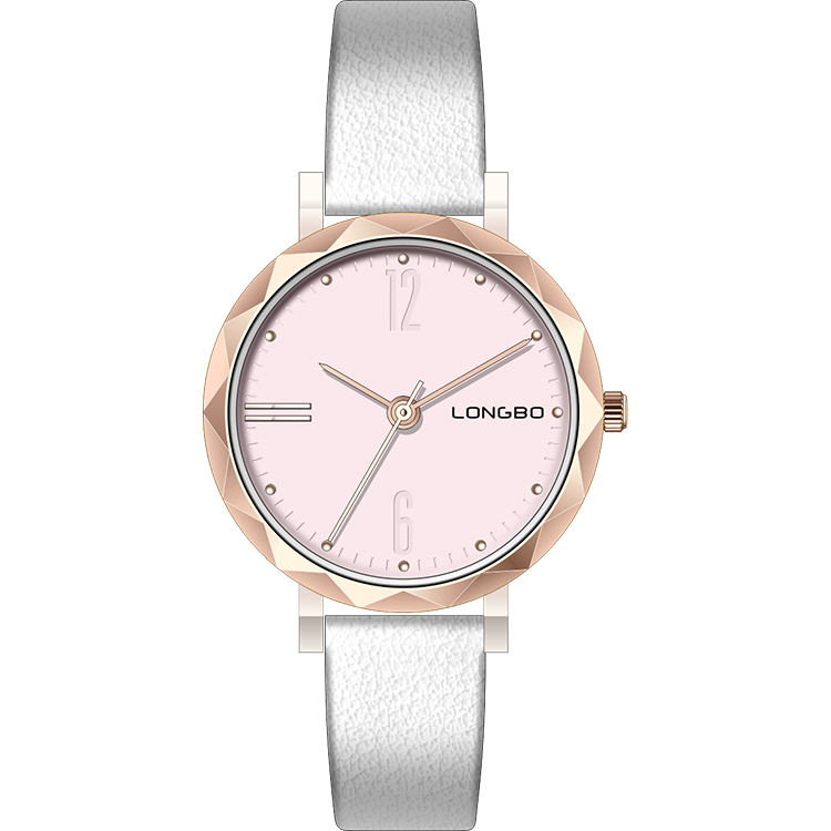 LONGBO Leather Band Ladies Quartz Watches Waterproof New Lady