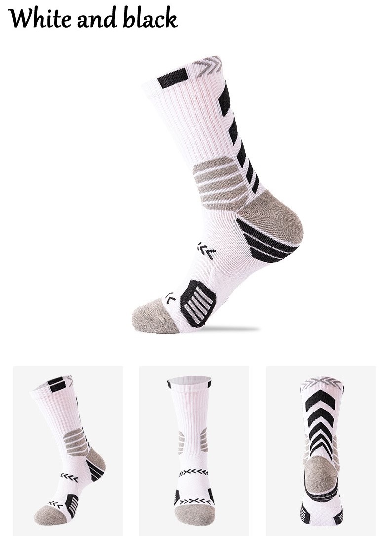 White and black
