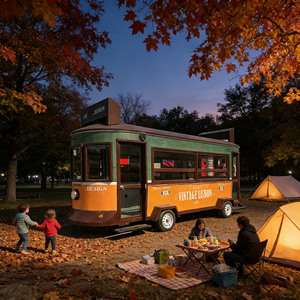 Newly Designed Food Truck Mobile Food Trailer Fully Equipped Food Cart Truck Food <b>BBQ</b> Fast Food Truck - Product Image 1